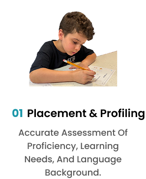 01 Placement & Profiling. Accurate Assessment Of Proficiency, Learning Needs, And Language Background.